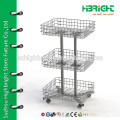 metal wire grid storage cube